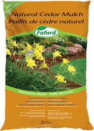 Natural Cedar Mulch - 2 Cubic Feet